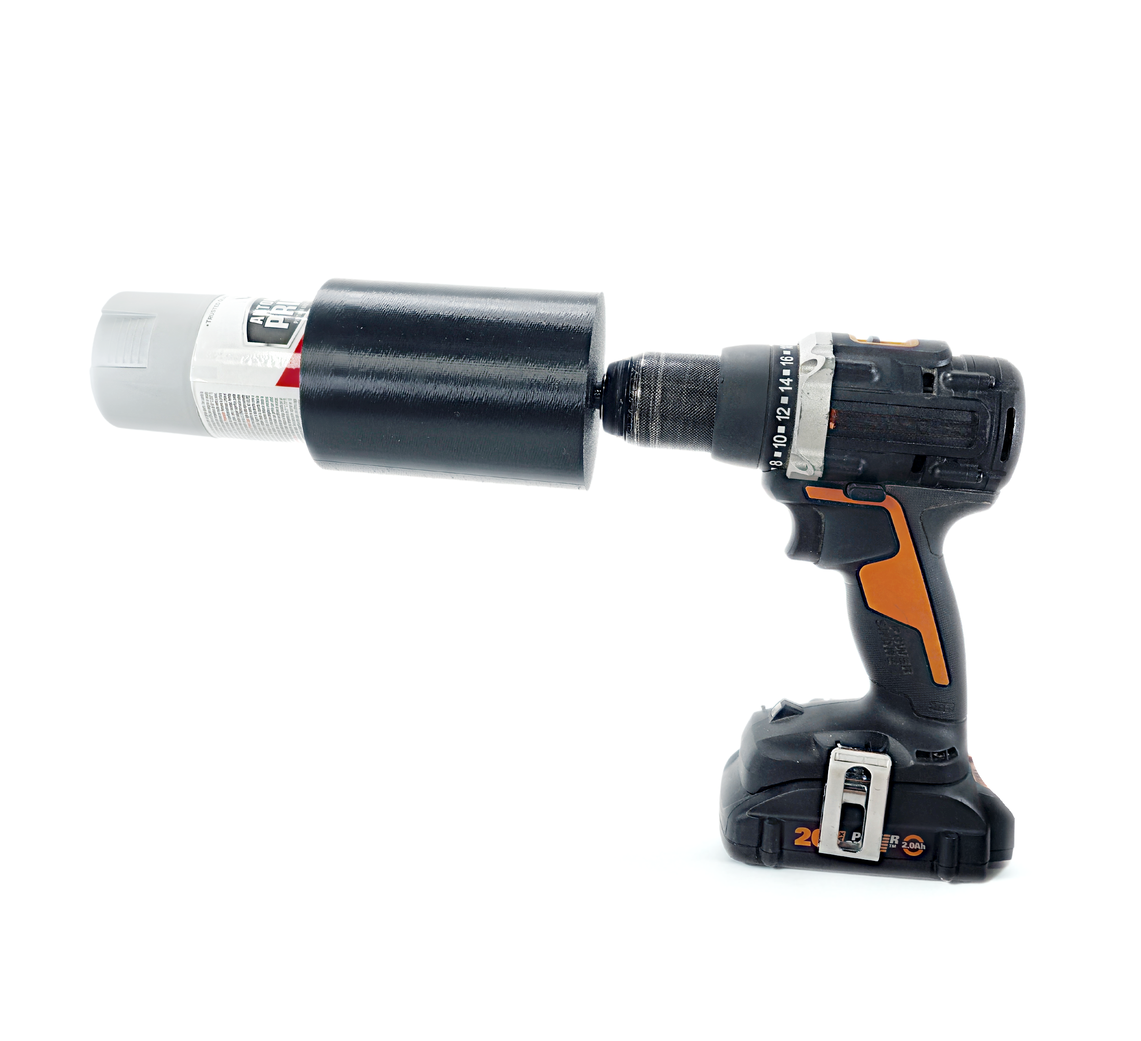 Drill Powered Spray Paint Can Mixer