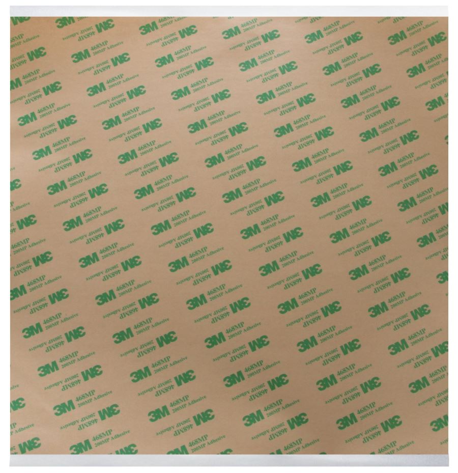 Wilbur’s Finest 3M 468MP Double Sided Adhesive Transfer Tape Sheets 12” x 12”